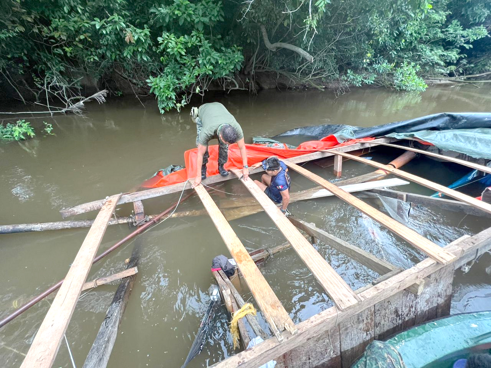 Descalabro ambiental registrado en el Nanay cada día es más evidente