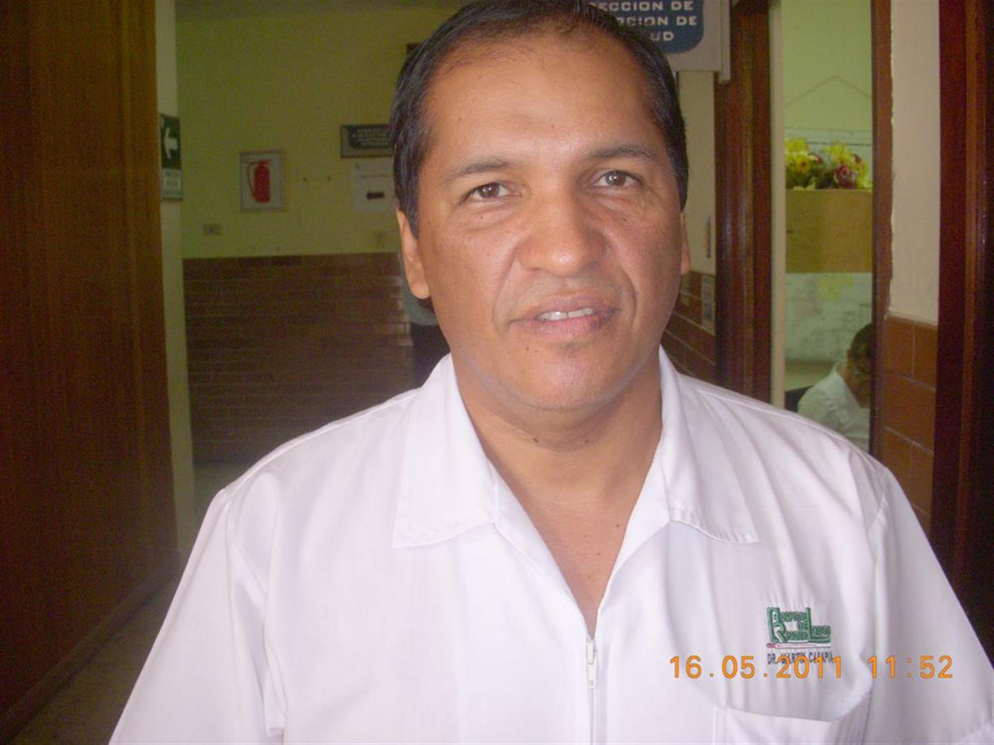 Dr. Martín Casapía, director del hospital Iquitos.