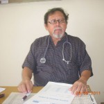 Dr. Francisco Vela, presidente del Cuerpo Médico del Hospital Regional de Loreto.