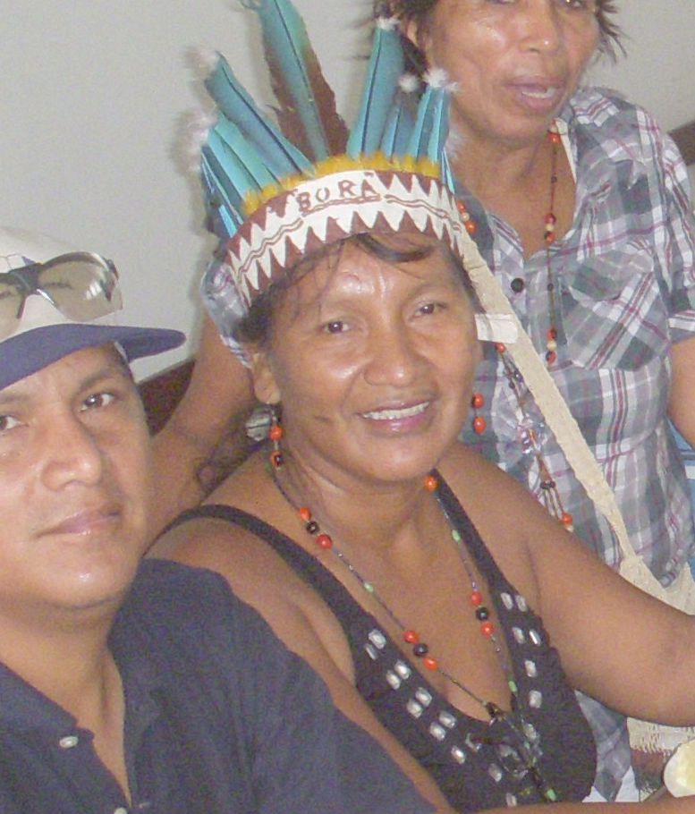 Irene Pinedo, presidenta regional de la Federación Nacional de Mujeres indígenas, campesinas, nativas, asalariadas del Perú.