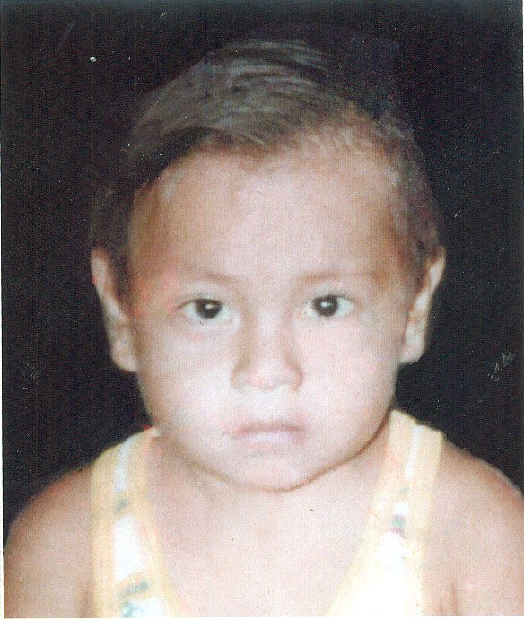 Jhon Lo Armas Chávez (5), desaparecido.