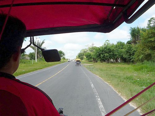 viaje carretera iquitos-nauta