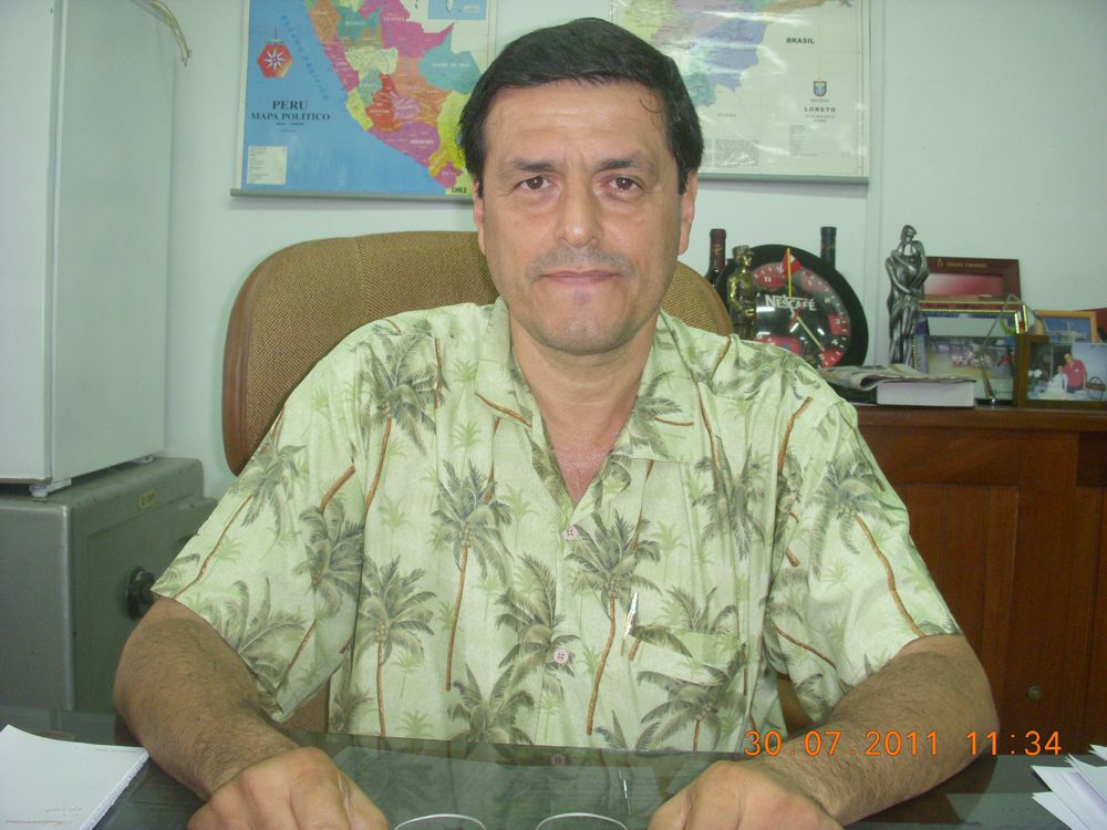 Víctor Valdivia, presidente de la Cámara de Comercio Industria y Turismo de Loreto.