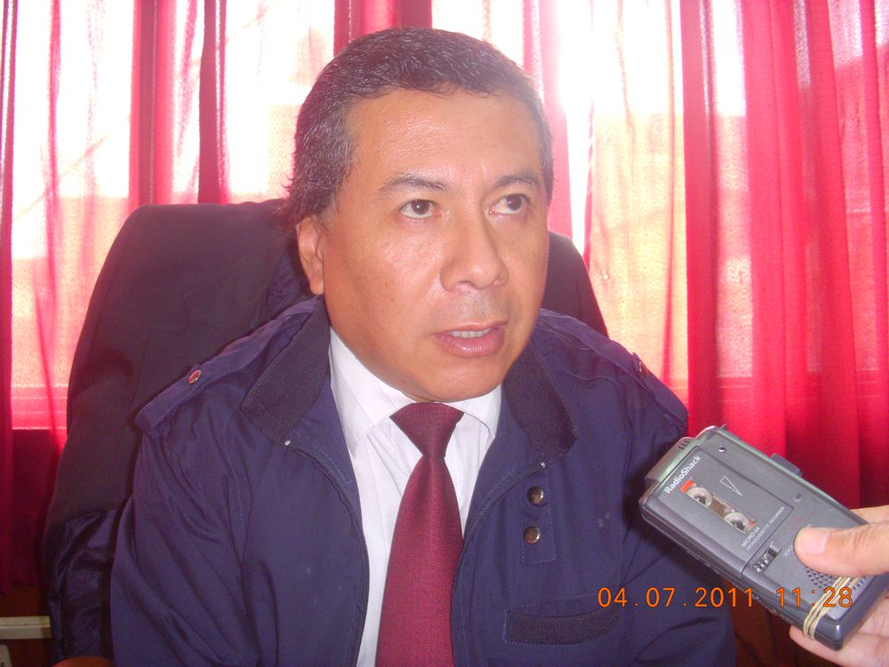 Dr. Alberto Niño de Guzmán, fiscal superior de la 1era. Fiscalía Superior Mixta de Loreto.