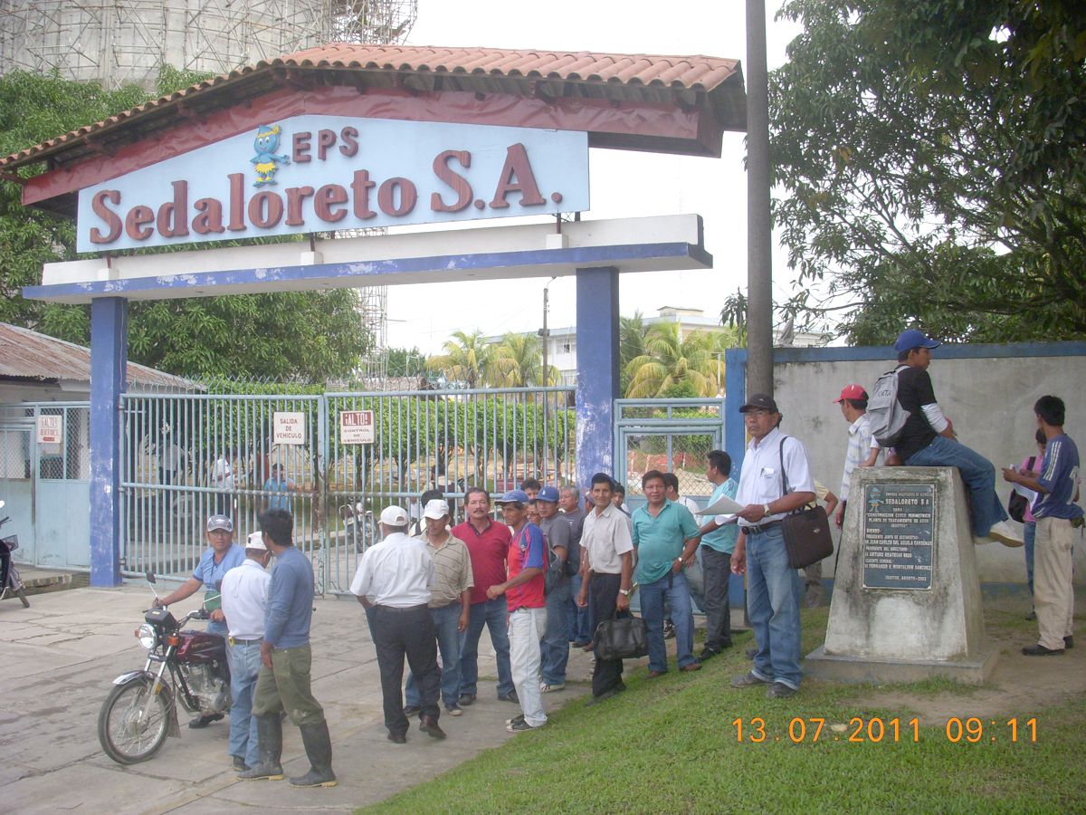 Trabajadores con resolución de reincorporación no fueron aceptados en Sedaloreto.