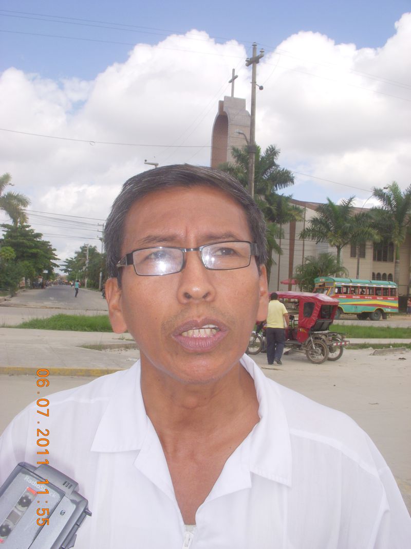 Ex secretario general del sindicato del Hospital Regional, Gerardo Monge.