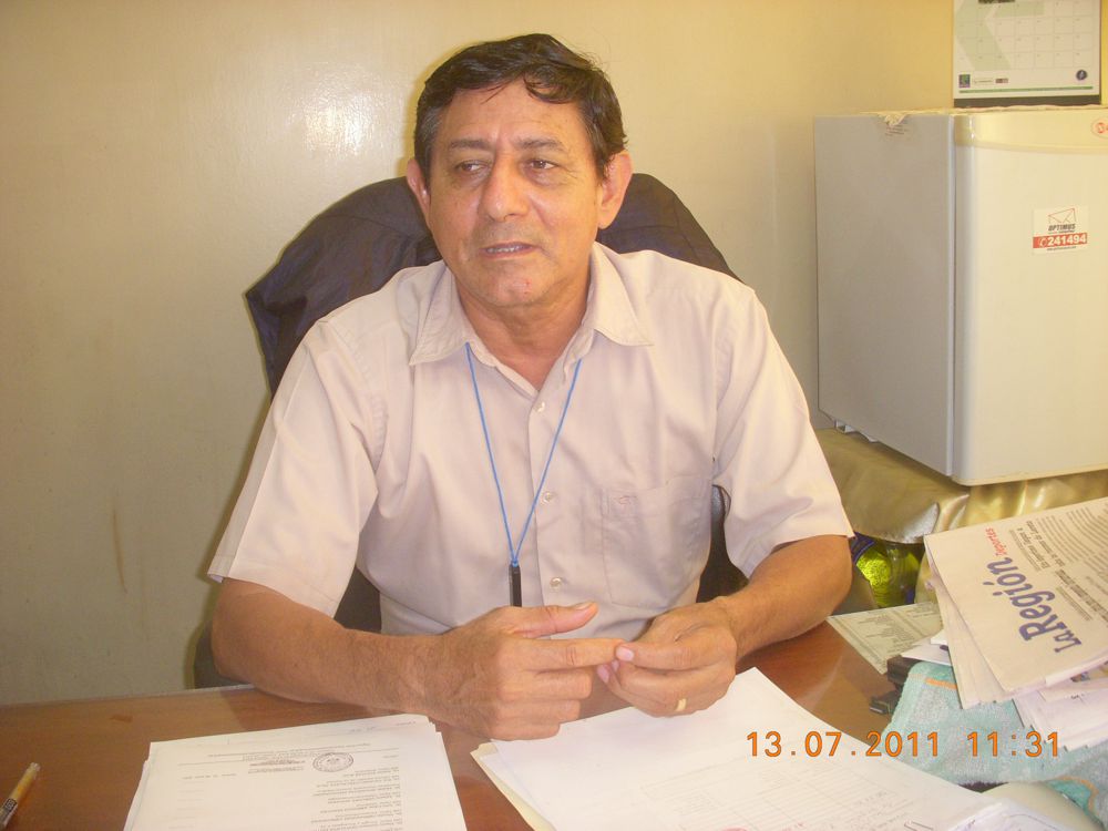 Dr. Ciro Torrejón, director del hospital 