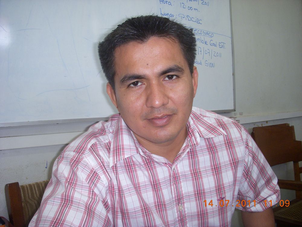 Sub gerente de Nacionalidades Indígenas Giuseppi Rivera.