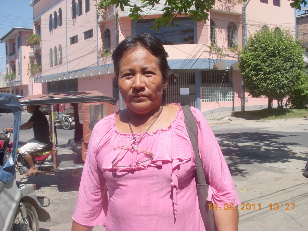 Secretaria general del Sutase Marisol del Águila.