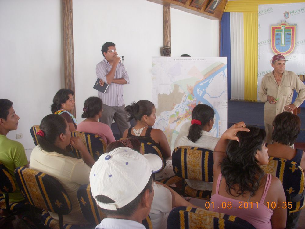 Alejandro Adrianzén, gerente de acondicionamiento territorial de la municipalidad de Maynas.