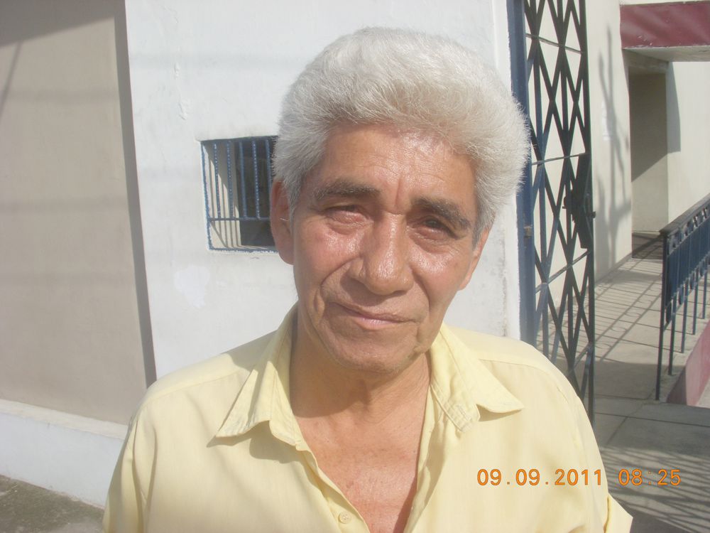 Hugo Flores, presidente del Frente Patriótico de Loreto.