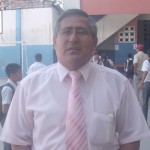 Mag. Segundo Dávila, director del Colegio Adventista Amazonas.