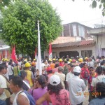 Trabajadores de Construcción Civil protestaron frente a la OPIPP.