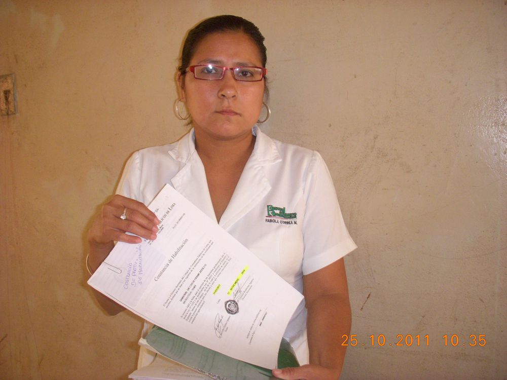 Ex administradora del Hospital Regional, Fabiola Correa.
