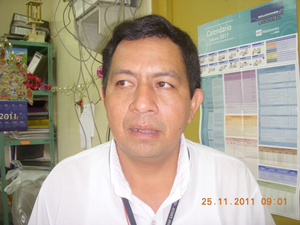 Jesús Farroñay, presidente del equipo técnico de reorganización del hospital Iquitos.