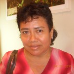Prof. Naír Núñez, secretaria del Sutep Maynas, resaltó evento.