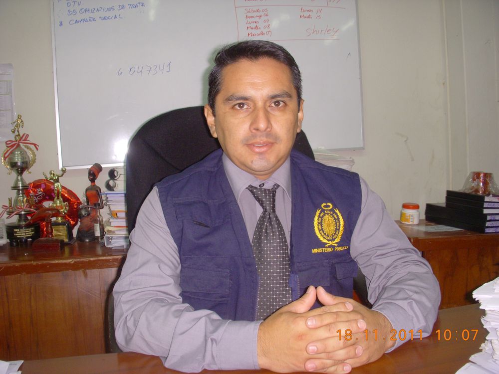 Fiscal Enrique Pinedo Meza, habla claro sobre lo que viene ocurriendo en investigación sobre el alcantarillado.