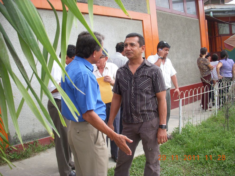 Jefe de personal de la Municipalidad de Maynas, Abog. Euler Hernández.