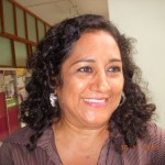Candidata al Colegio de Abogados de Loreto con el número 5, abogada Lupe Arévalo.