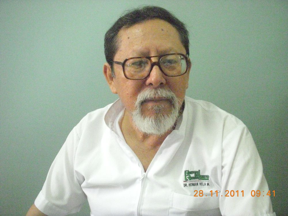 Dr. Francisco Vela, presidente del Cuerpo Médico del Hospital Regional de Loreto.