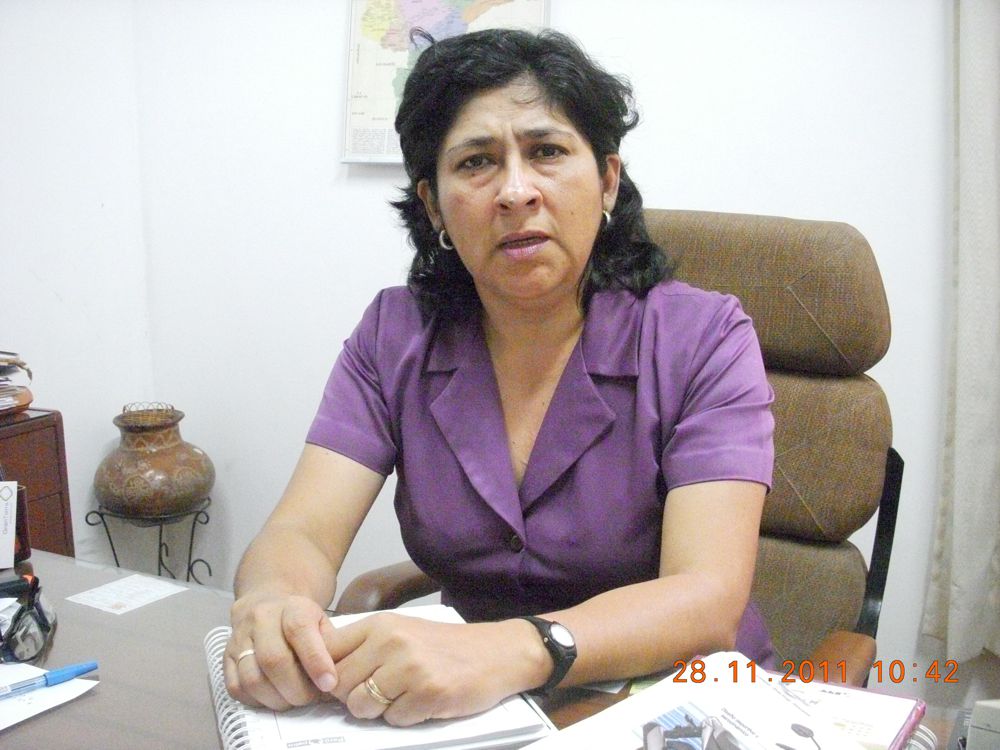 Defensora del Pueblo, Dra. Lisbeth Castro.