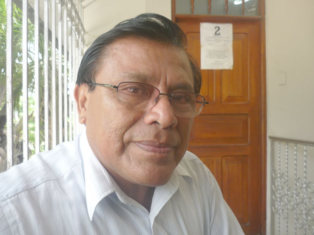 Consejero regional (Maynas) José Quispe Farro.