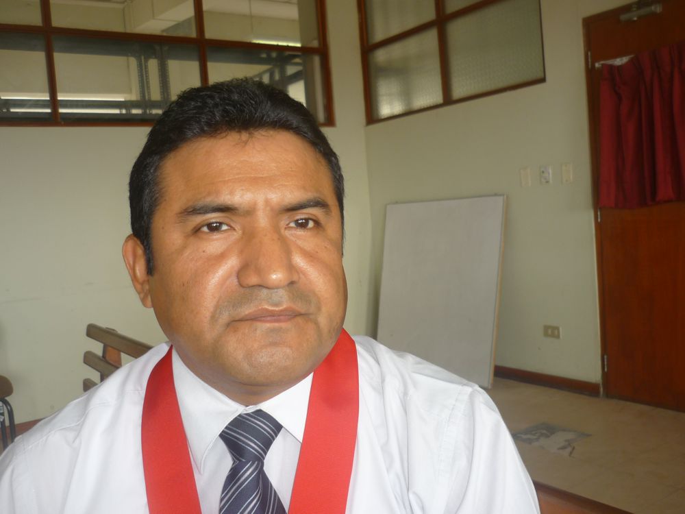 Mag. Javier Sologuren, presidente de la I Sala Penal de la CSJL.