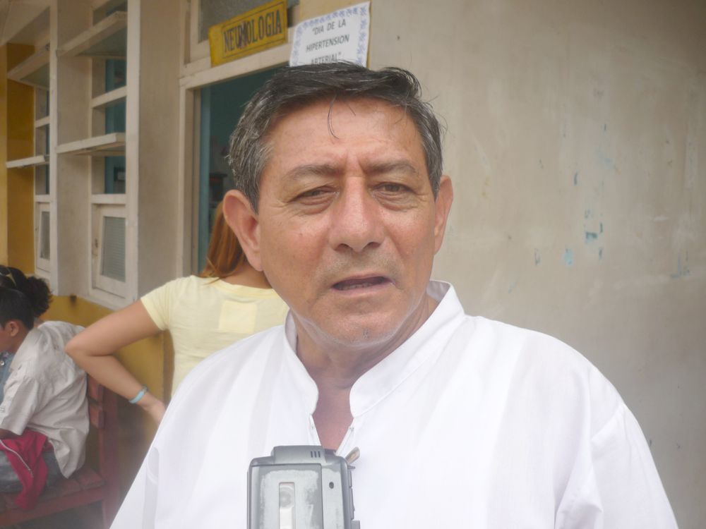 Dr. Ciro Torrejón, director del Hospital Apoyo Iquitos.