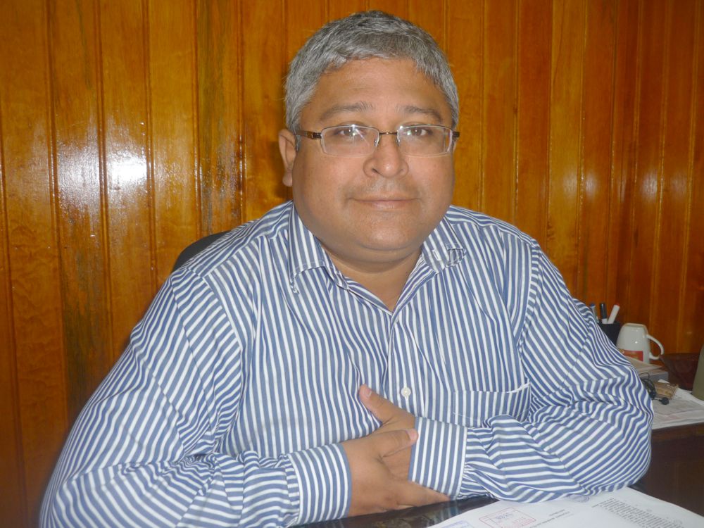 Dr. Yuri Alegre, gerente de desarrollo social del gobierno regional de Loreto.