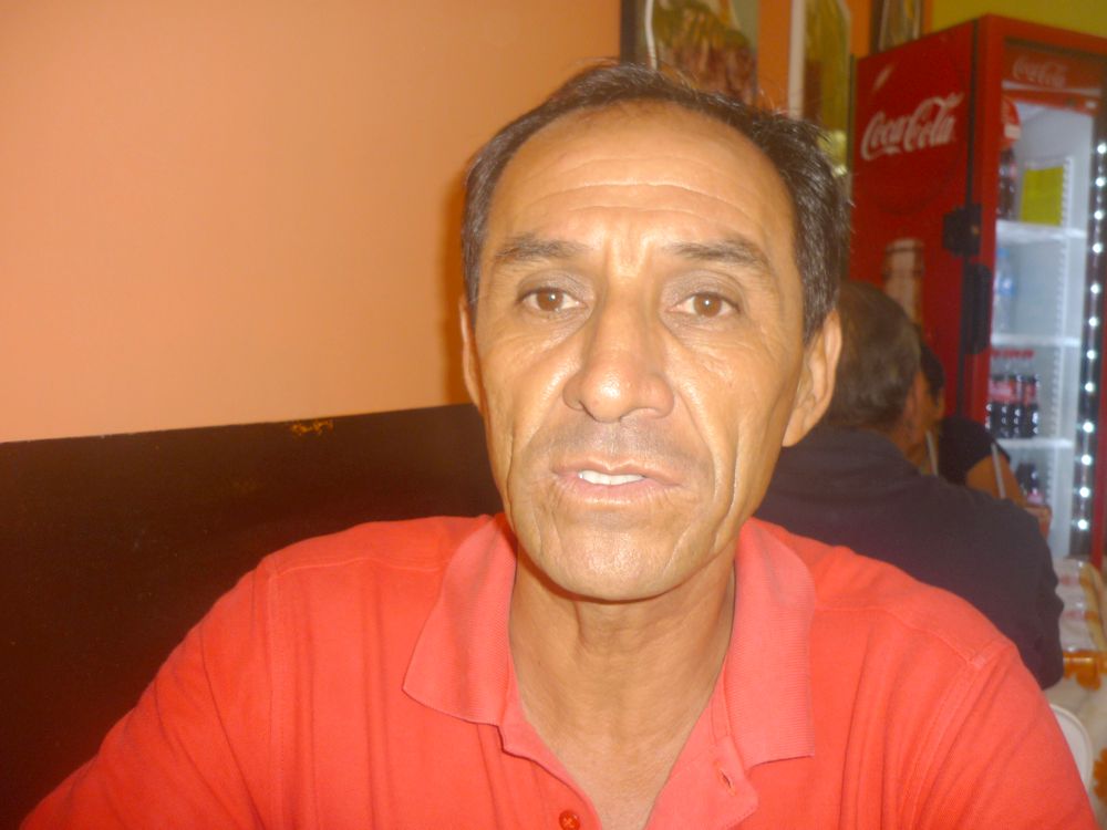 Presidente de la Comunidad Campesina de San Juan, Juan Carlos Gálvez Mondragón.