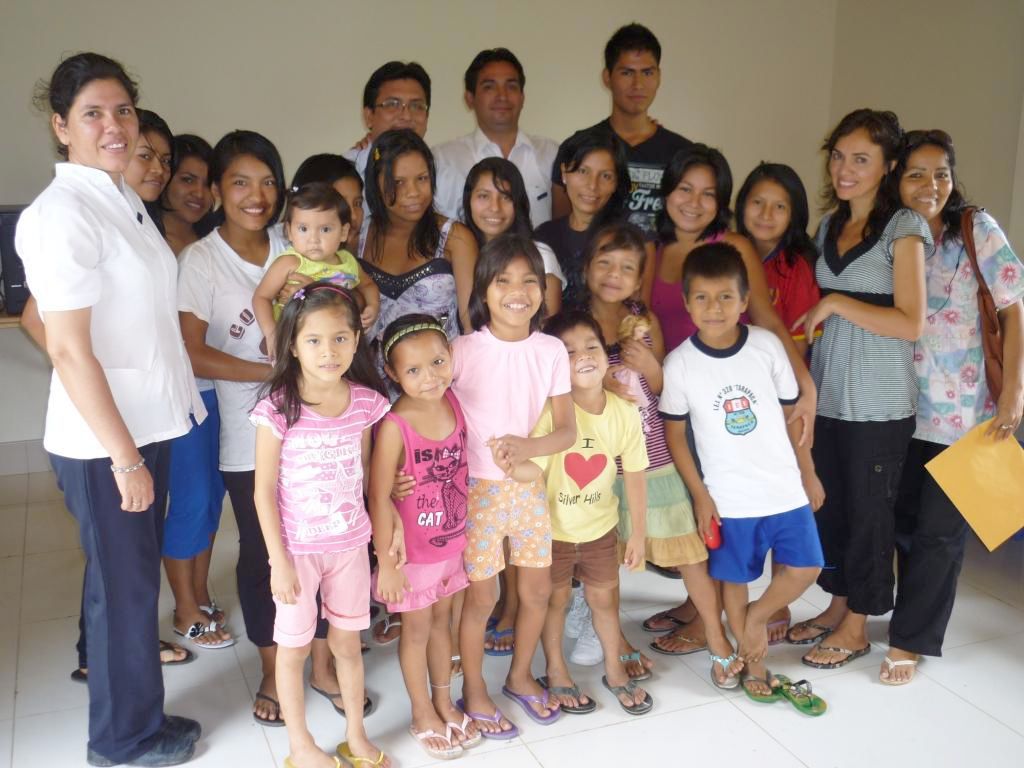 Niños del albergue 