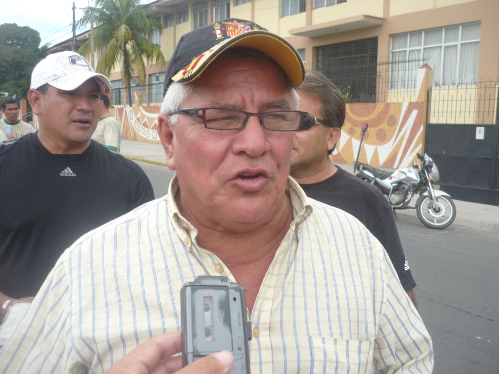Regidor Igoraldo Paredes, presidente de la Comisión de Organización del 48 Aniversario de Iquitos.