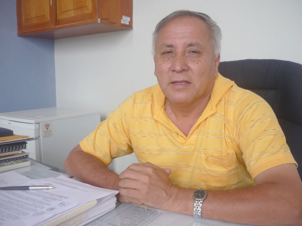 Gerente de Sedaloreto Ing. Marco Vargas.