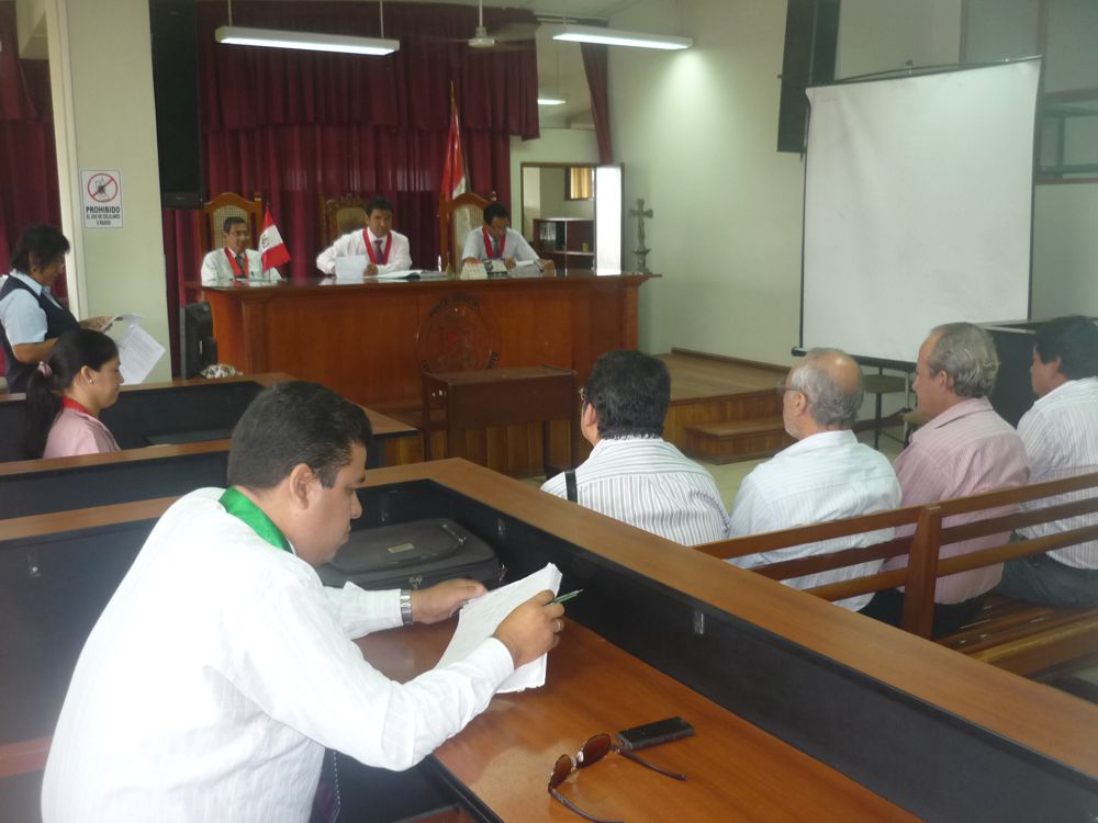 Sala Penal suspendió proceso seguido contra ex alcalde de Maynas Salomón Abensur, debido a que Juan Luna no se presentó a declarar.