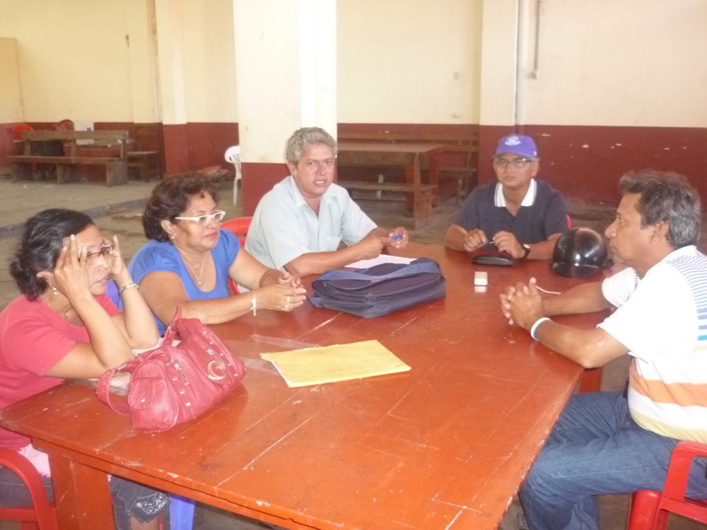 Dirigentes administrativos se reunieron el día de ayer para ver temas de Requena y Loreto-Nauta.