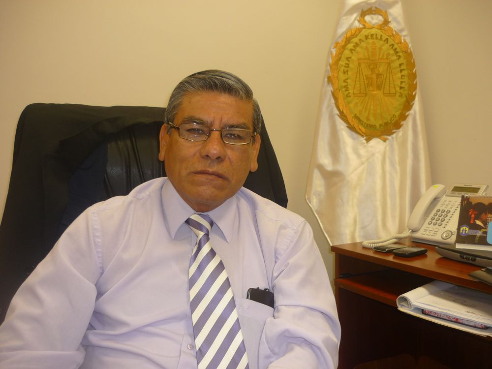 Dr. Alberto Gallo Zamudio, presidente de la Junta de Fiscales Superiores del Distrito Judicial de Loreto.