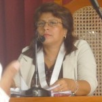 Jueza Alicia García, escuchó atentamente el sustento del fiscal y de los abogados.