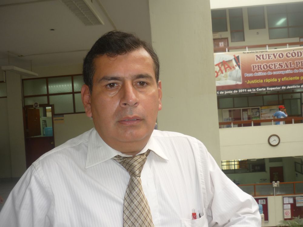 Abogado del presidente regional Jorge Hilpa Vargas, sigue convencido que el Ministerio Público actúa bajo intereses políticos.