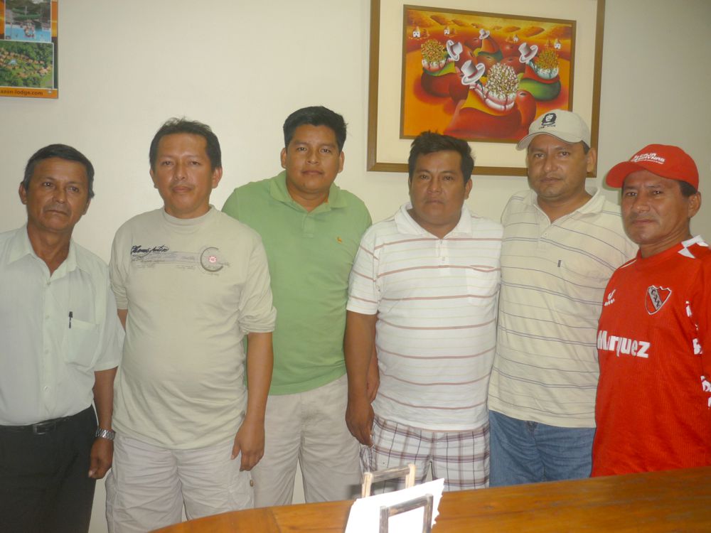 Comisión de alto nivel encabezada por alcalde, presidente de la sub región, gobernador, presidente del frente de defensa del Datem del Marañón, llegó para hablar con el presidente regional sobre lo presupuestado en el PIA.