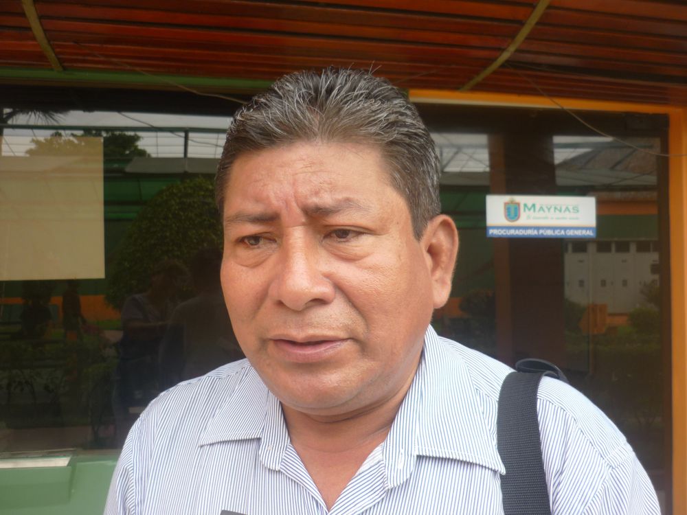 Víctor Pérez Amasifuén, secretario técnico del Comité de Seguridad Ciudadana de la Municipalidad Provincial de Maynas.