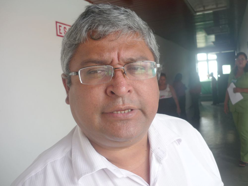 Dr. Yuri Alegre, gerente de desarrollo social del gobierno regional de Loreto.