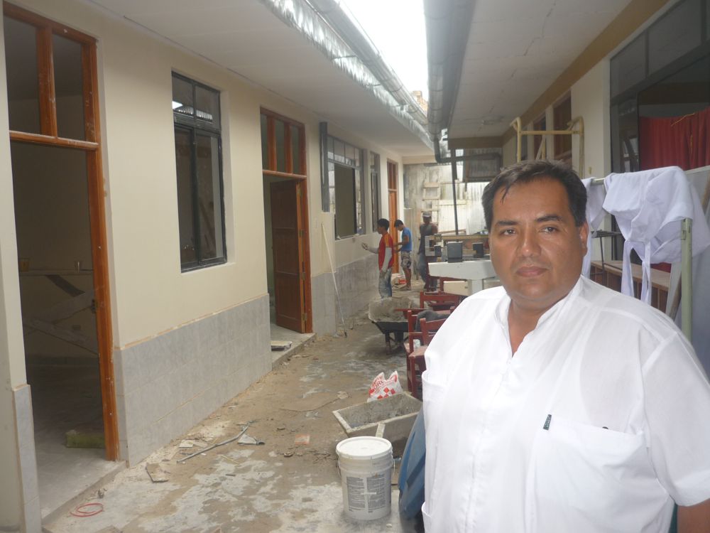 Dr. Max Theme Flores, nuevo director del establecimiento de salud de Morona Cocha.