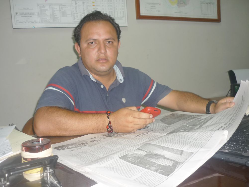 Mauro López, consejero regional de Loreto, se pronuncia sobre el tema de las calaminas para 