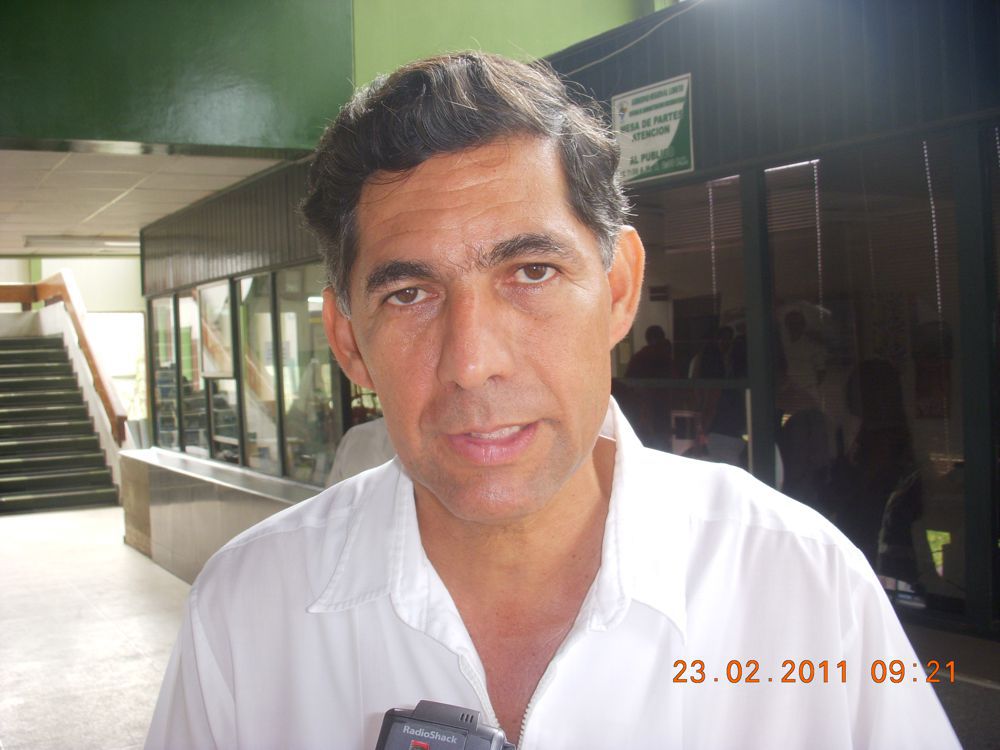 Dr Hugo Rodríguez Ferrucci, director regional de Salud.