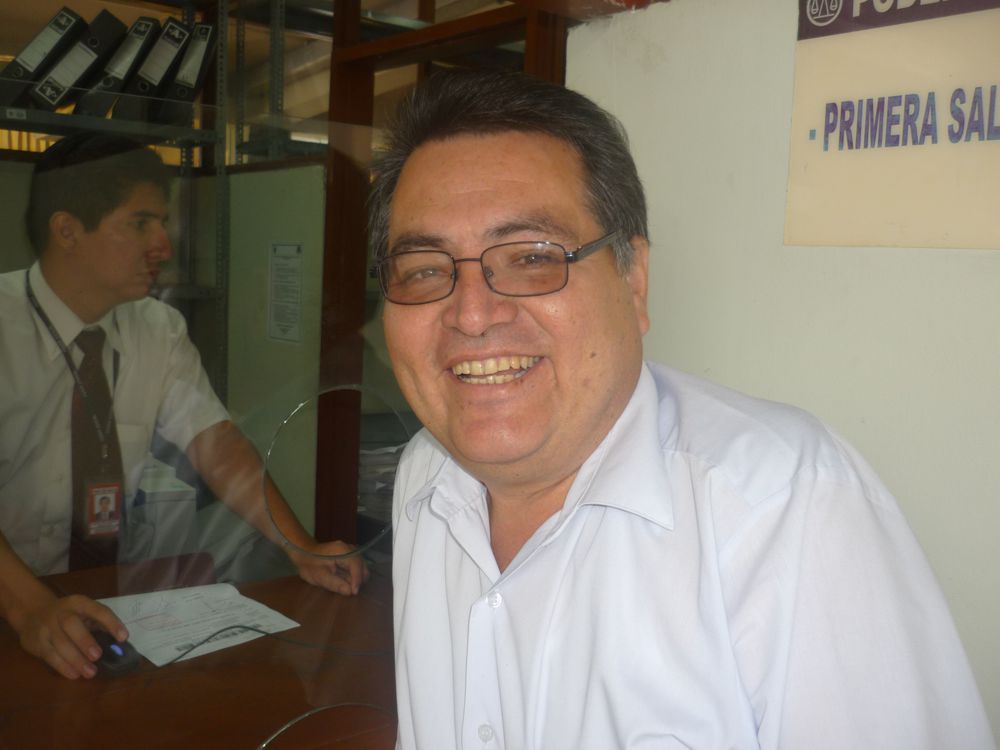 Abogado Rafael Valdez, ex Procurador del Estado en Loreto.