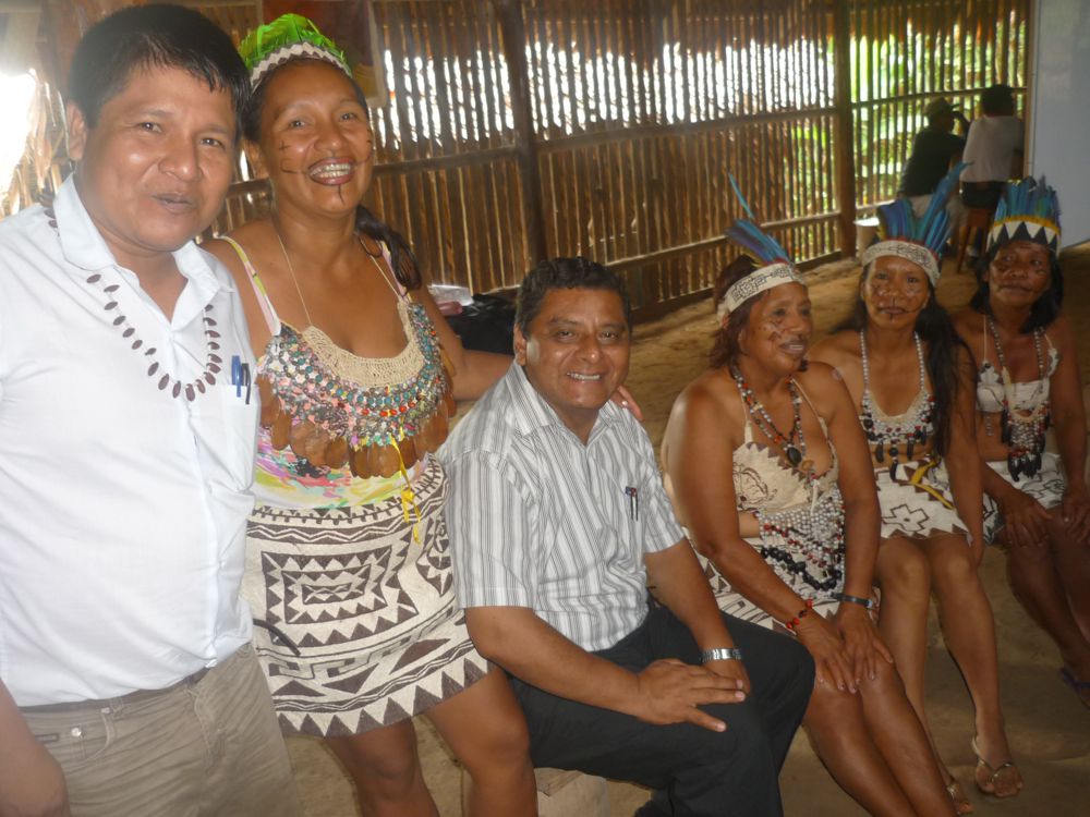 Dr. Aldo Atarama, presidente de la Corte Superior de Justicia de Loreto, estuvo presente en actividad indígena.