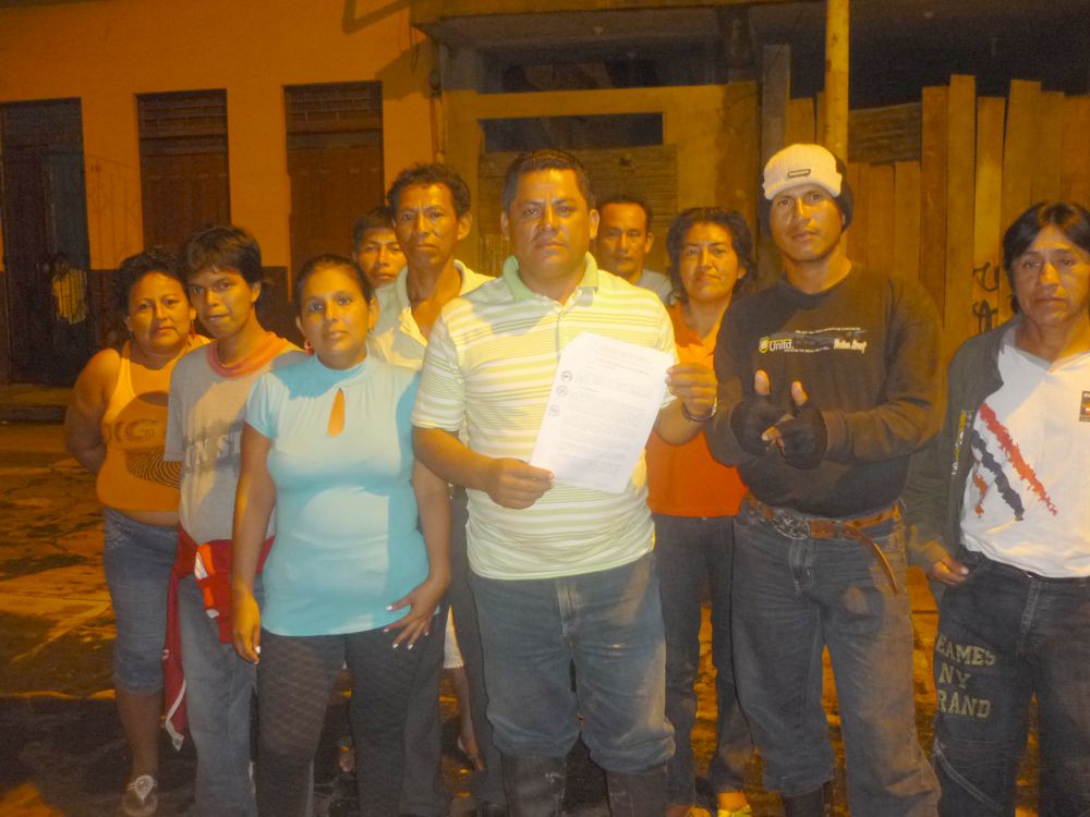 Dirigentes del AH Nuevo Versalles ya cuentan con su respectiva Resolución Municipal.
