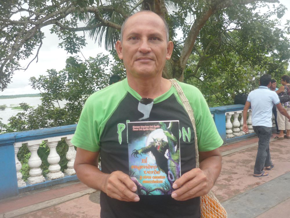Prof. Hermes Mendoza Del Águila, presentará su libro denominado: "El Engendro Verde y otros cuentos Amazónicos".