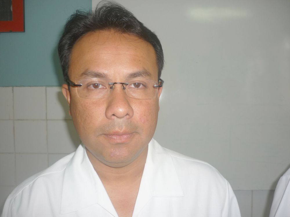 Dr. César Palomino Colina, presidente de la Federación Médica del Perú.