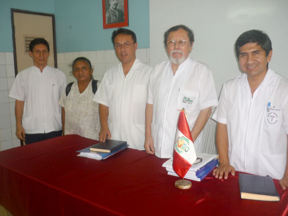Altos directivos de la Federación y Asociación Médica del Perú, se reunieron en Iquitos con representantes de los Cuerpos Médicos.